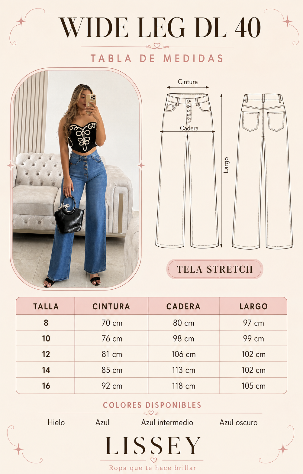 WIDE LEG DL 40