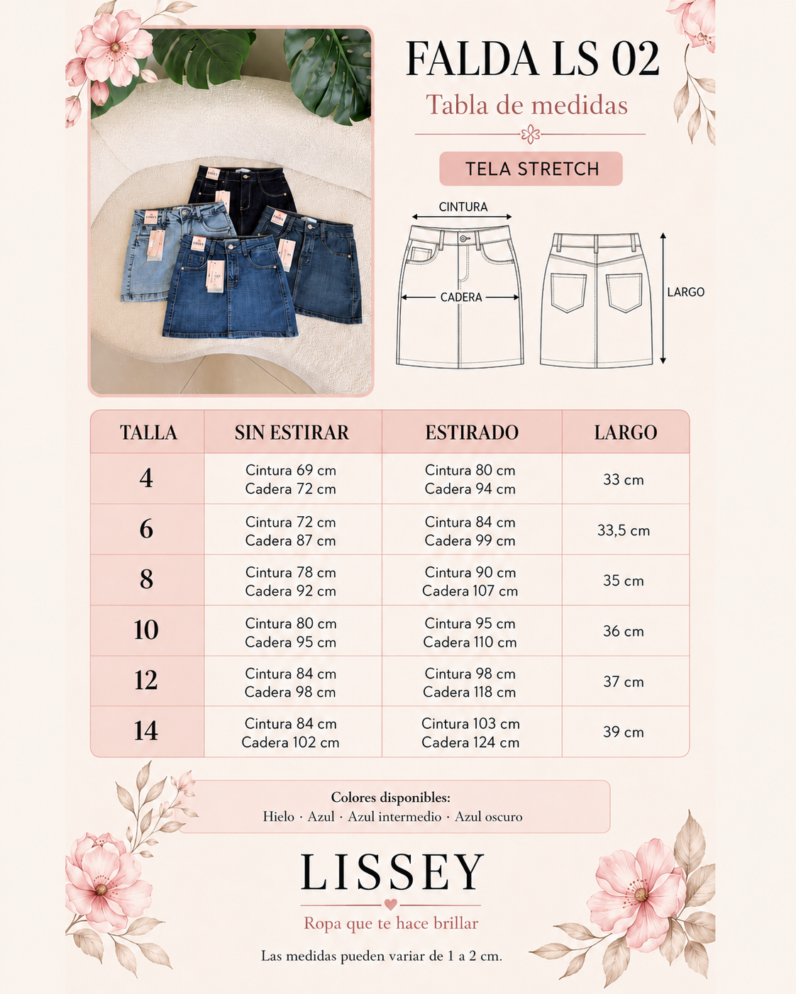 FALDA SHORT LS 02 (STRETCH)