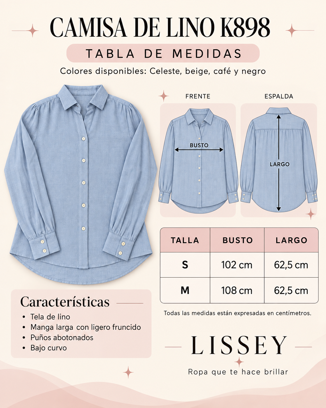 CAMISA DE LINO K898