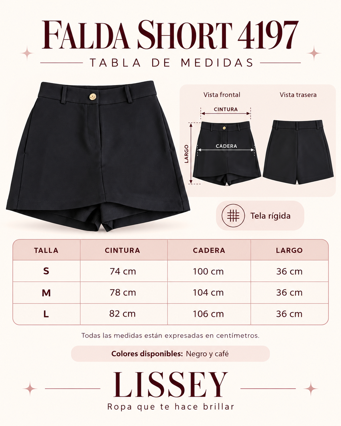 FALDA SHORT 4197