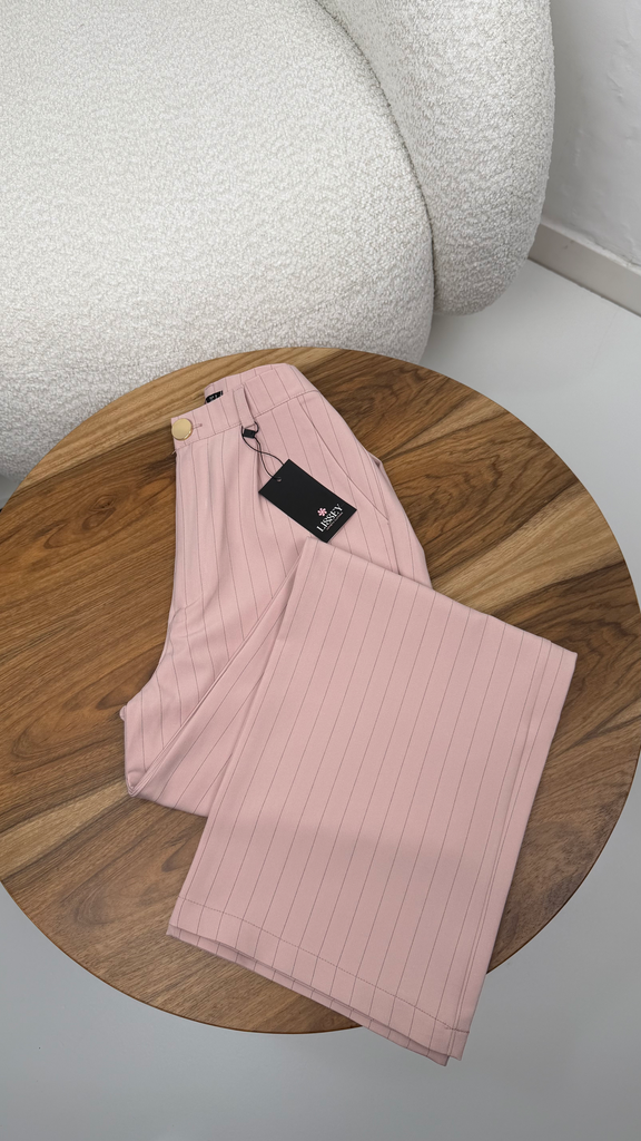 [B269.01] WIDE LEG MERY LINE ROSADO (S)