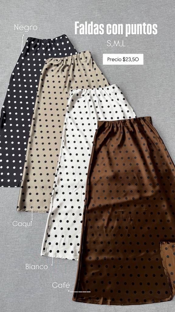 Falda con Puntos 