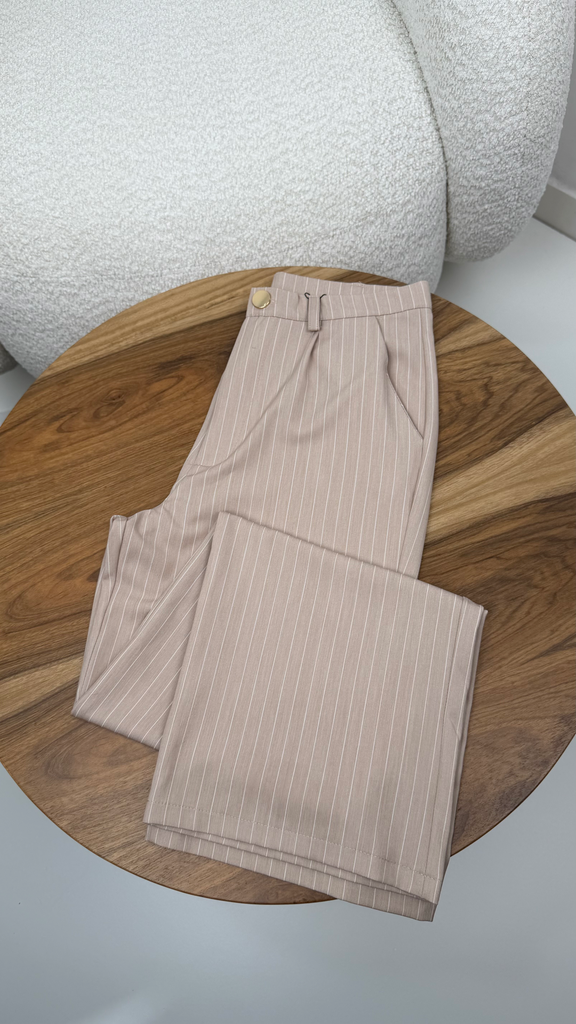 [B276.01] WIDE LEG MERY LINE CAQUI (S)