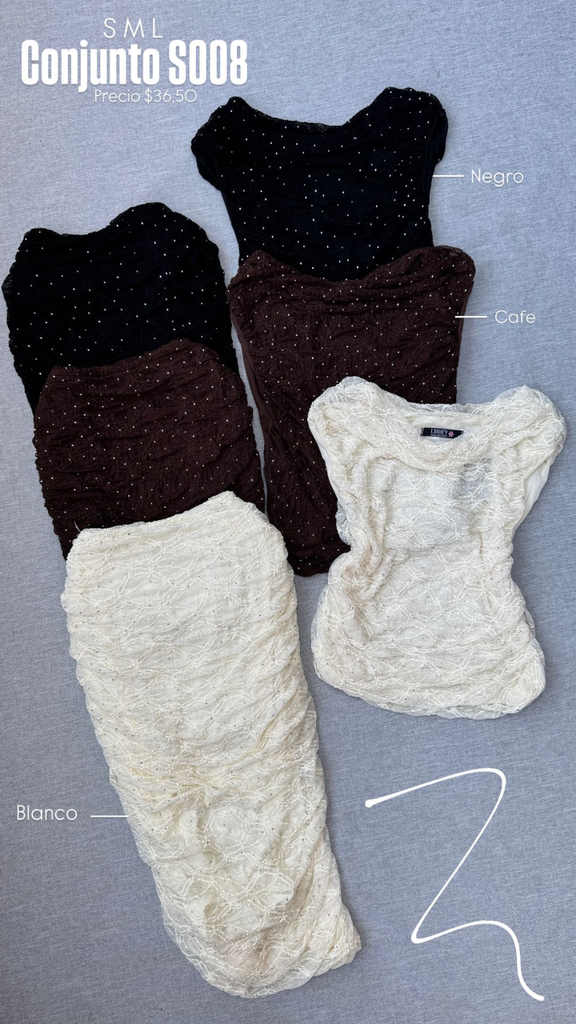 [C360.07] Conjunto S008 (Beige, S)