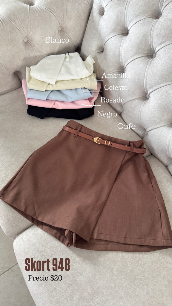 [B283.016] skort z948 (Rosado, s)