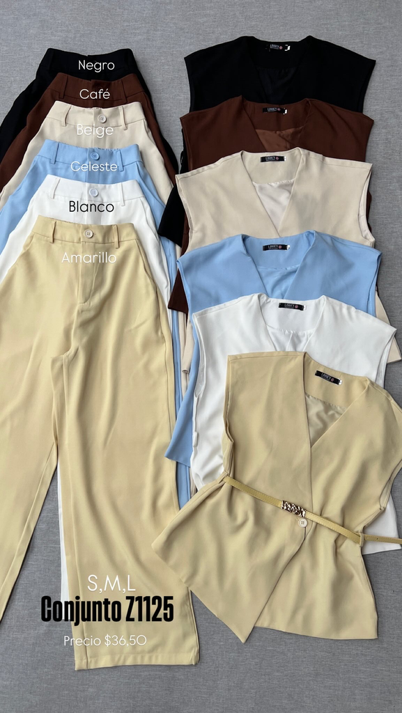 [C354.013] conjunto z1125 (Blanco, s)