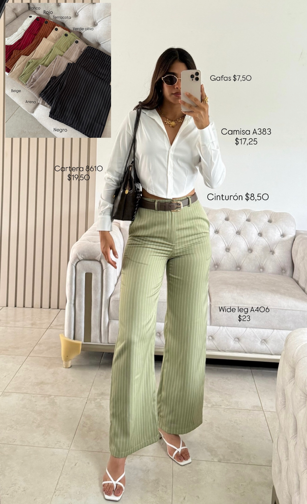 WIDE LEG LINEA A406
