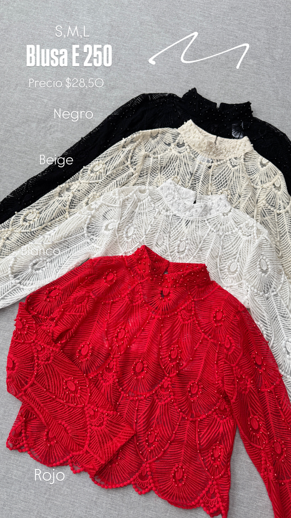 [A496.02] Blusa E250 (S, Blanco)
