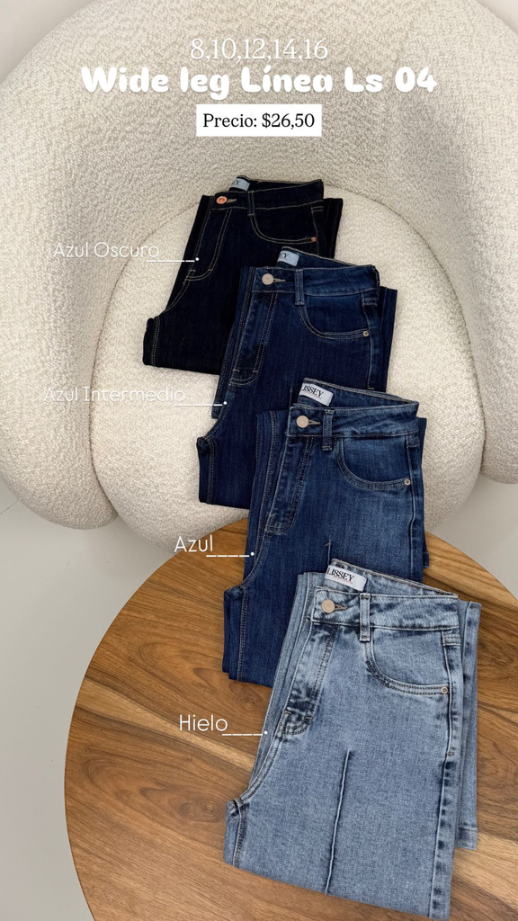 [B297.01] Wide leg linea LS 04 (6, Azul)