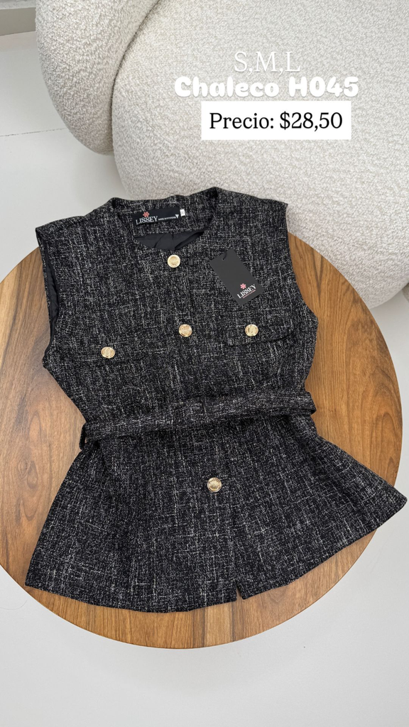 [A503.04] Chaleco H045 (Blanco, S)