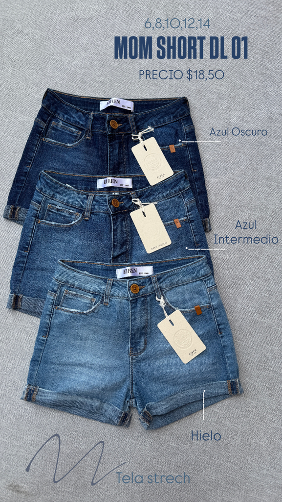 [B298.01] Short Straight dl 01 (Hielo, 8)