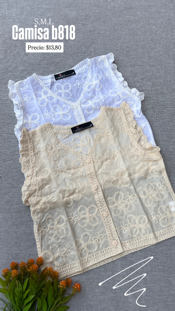 [A533.01] Camisa b818 (Blanco)