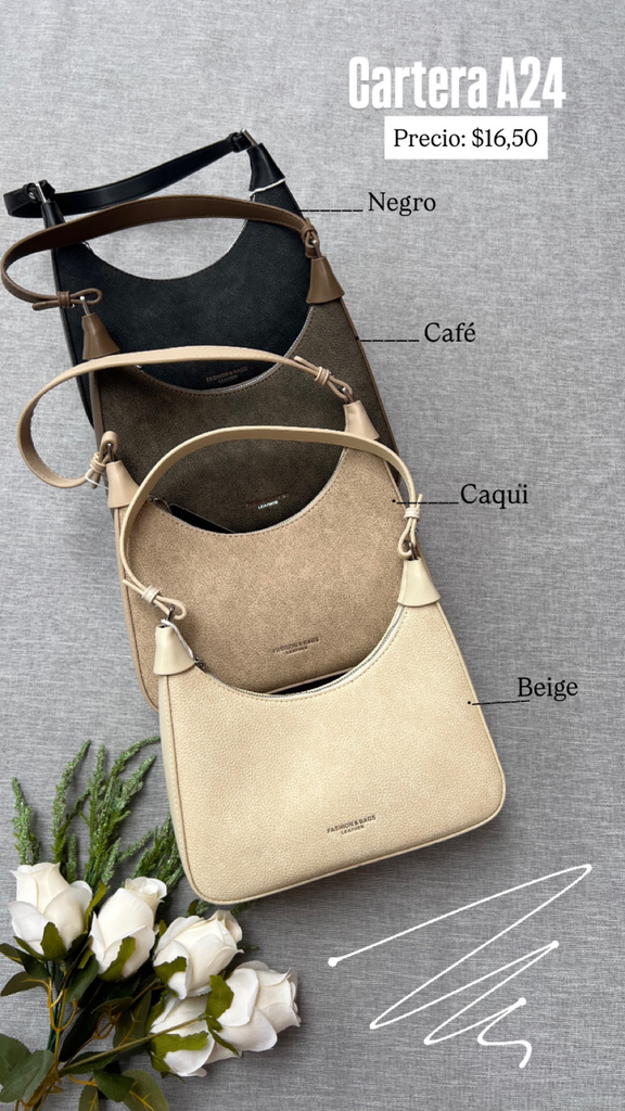 [C494.03] Cartera A24 (Cafe)