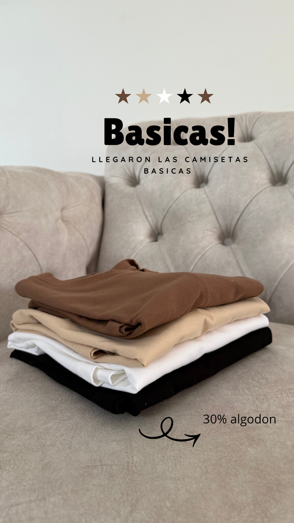 [A543.16] Camisa Básica (S, Blanco)