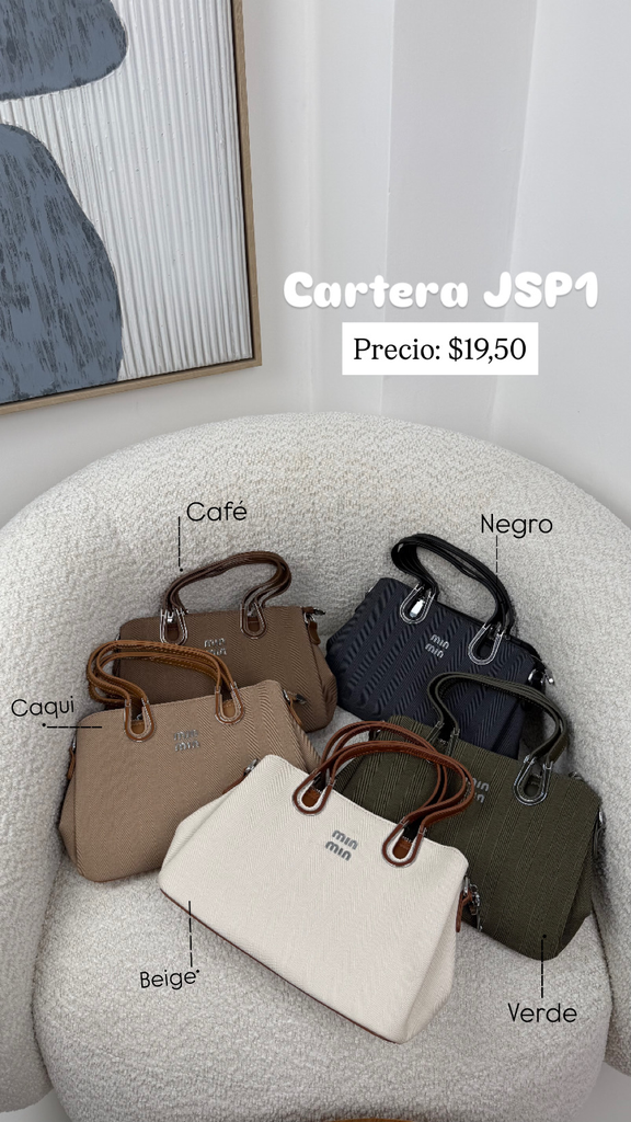 [C526.01] Cartera JSP1 (Cafe)