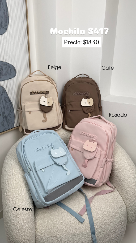 [C529.01] Mochila S417 (Rosado)