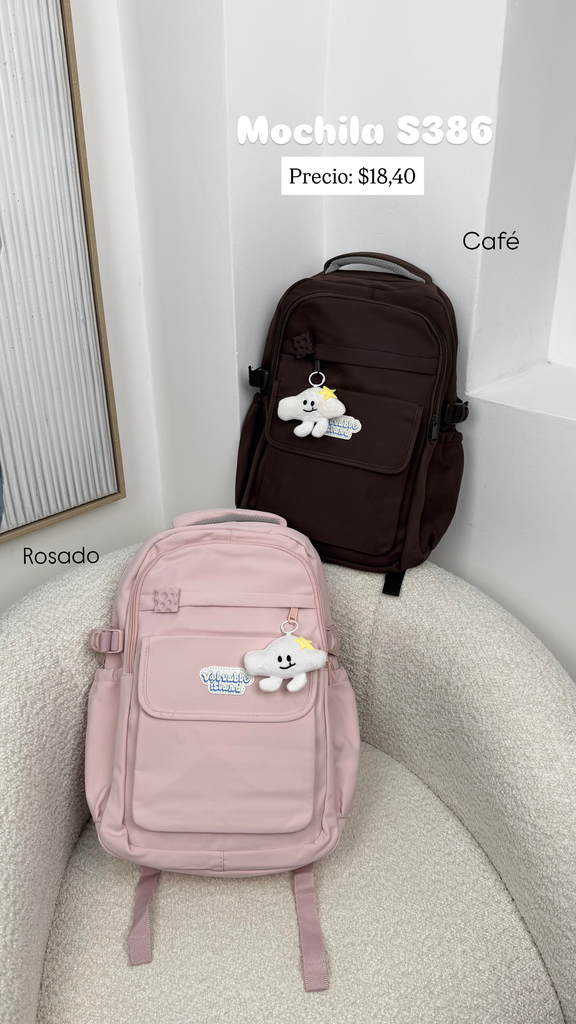 [C534.01] Mochila S386 (Rosado)