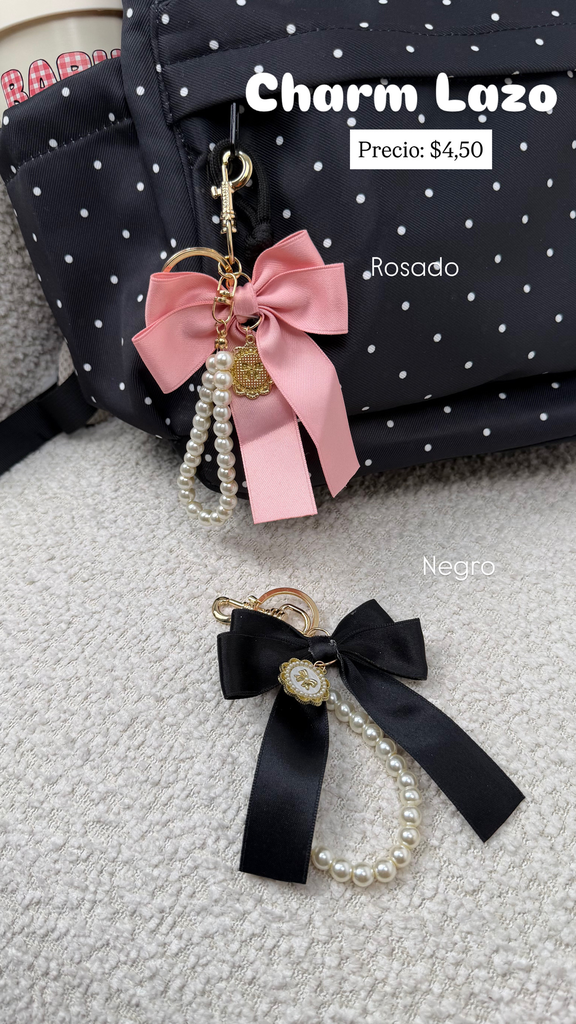 Charm Lazo (Rosado)