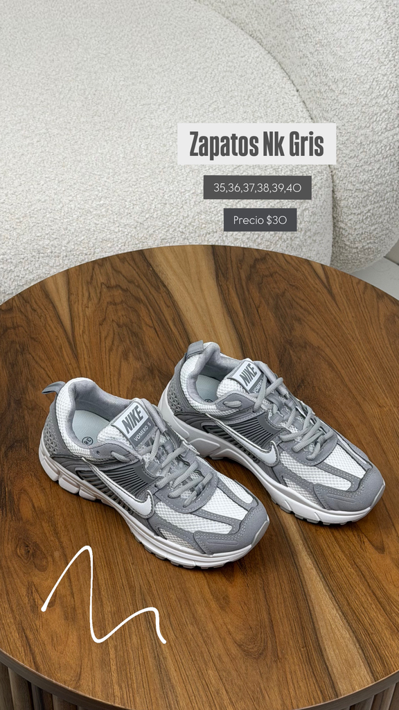 Zapatos NK Gris (36)