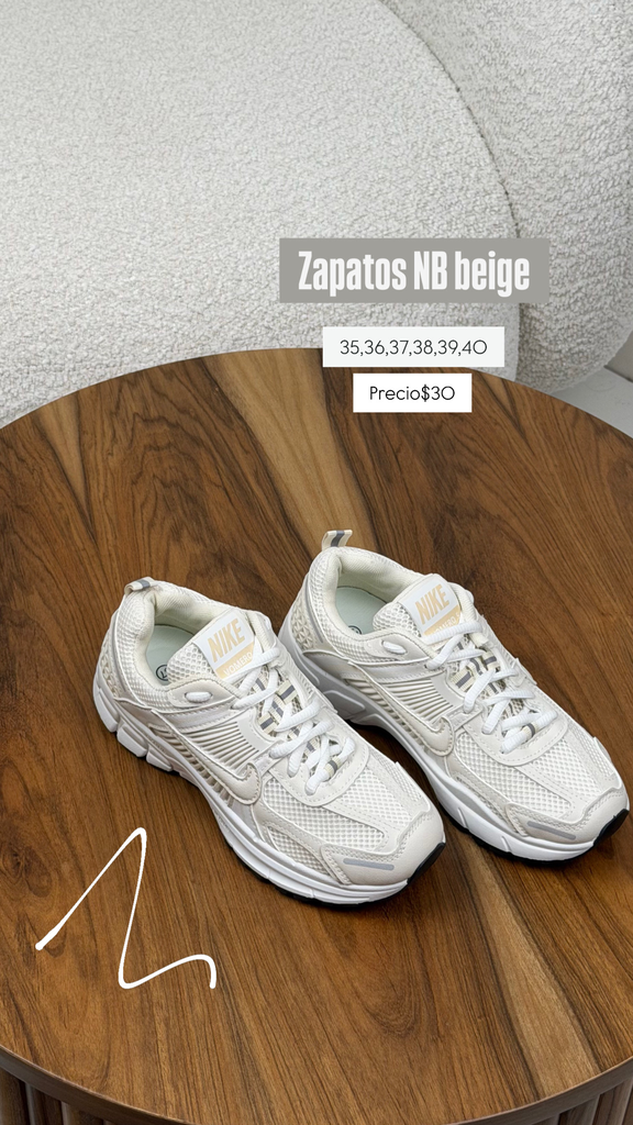 Zapatos NK Beige