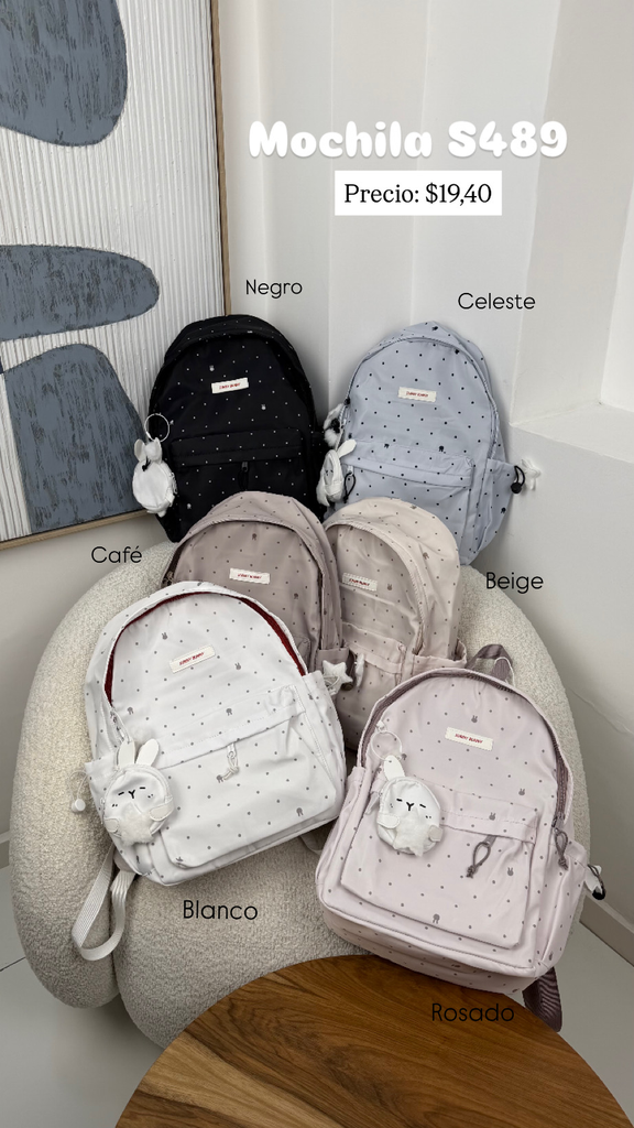 [C554.02] Mochila S489 (Rosado)