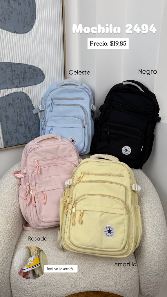 [C555.01] Mochila 2494 (Rosado)
