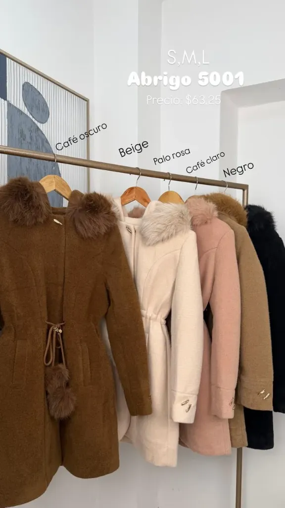 [A560.01] Abrigo 5001 (S, Cafe)