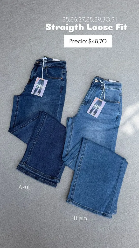 Straight Loose Fit 90376