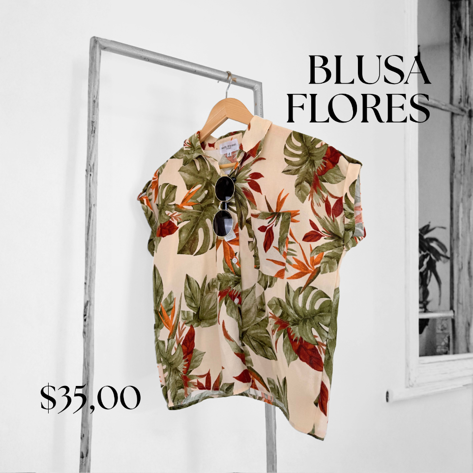 BLUSA FLORES