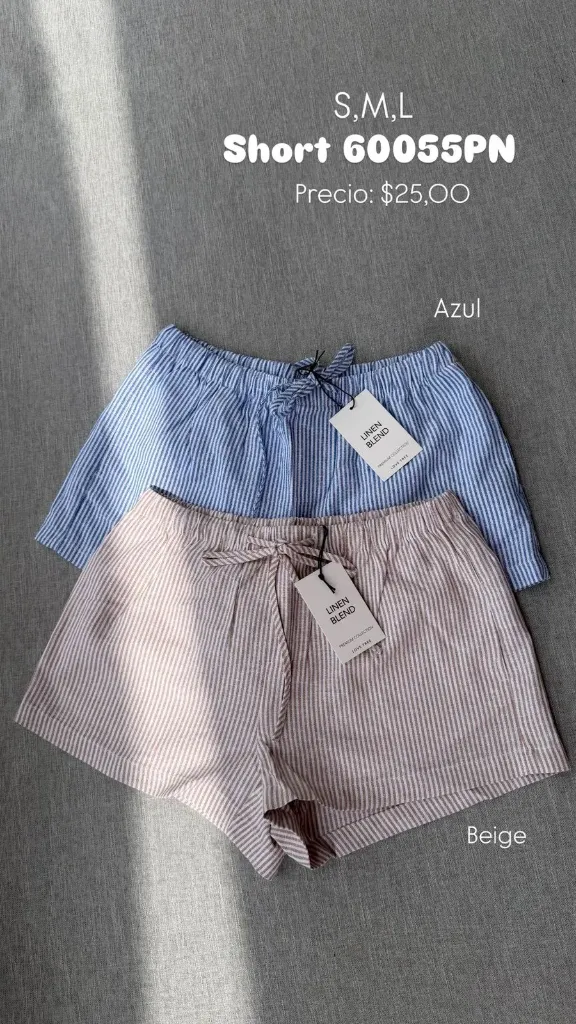 [B328.01] Short 60055PN (S, Azul)