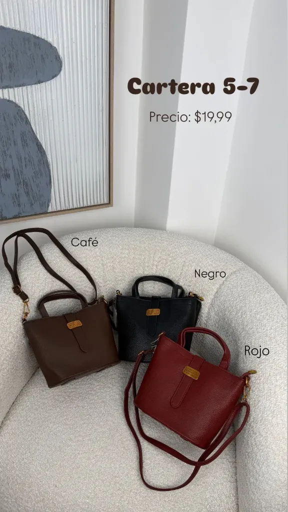[C574.01] Cartera 5-7 (Cafe)
