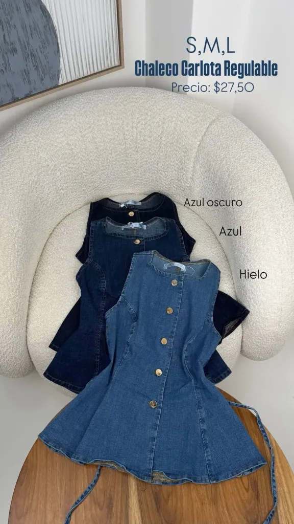 Chaleco Carlota regulable