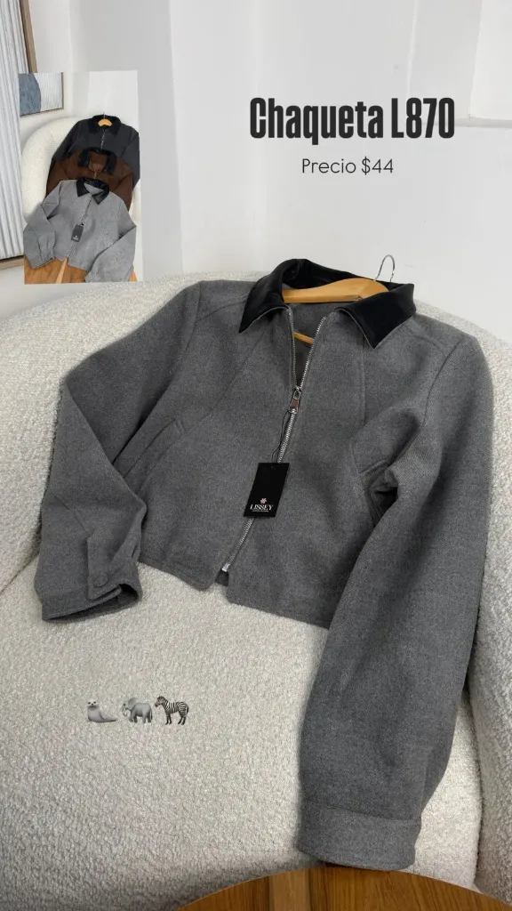 [A596.01] Chaqueta L870 (Cafe)