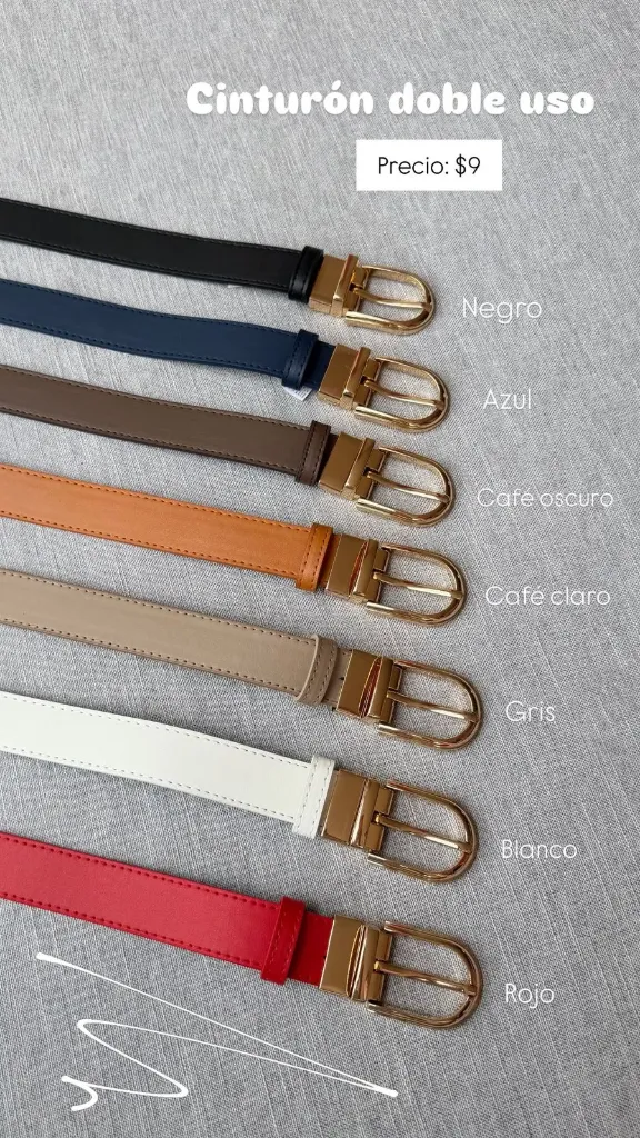 Cinturón doble uso 1512