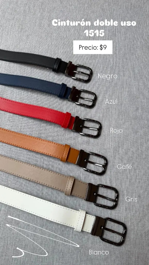 Cinturón doble uso 1515