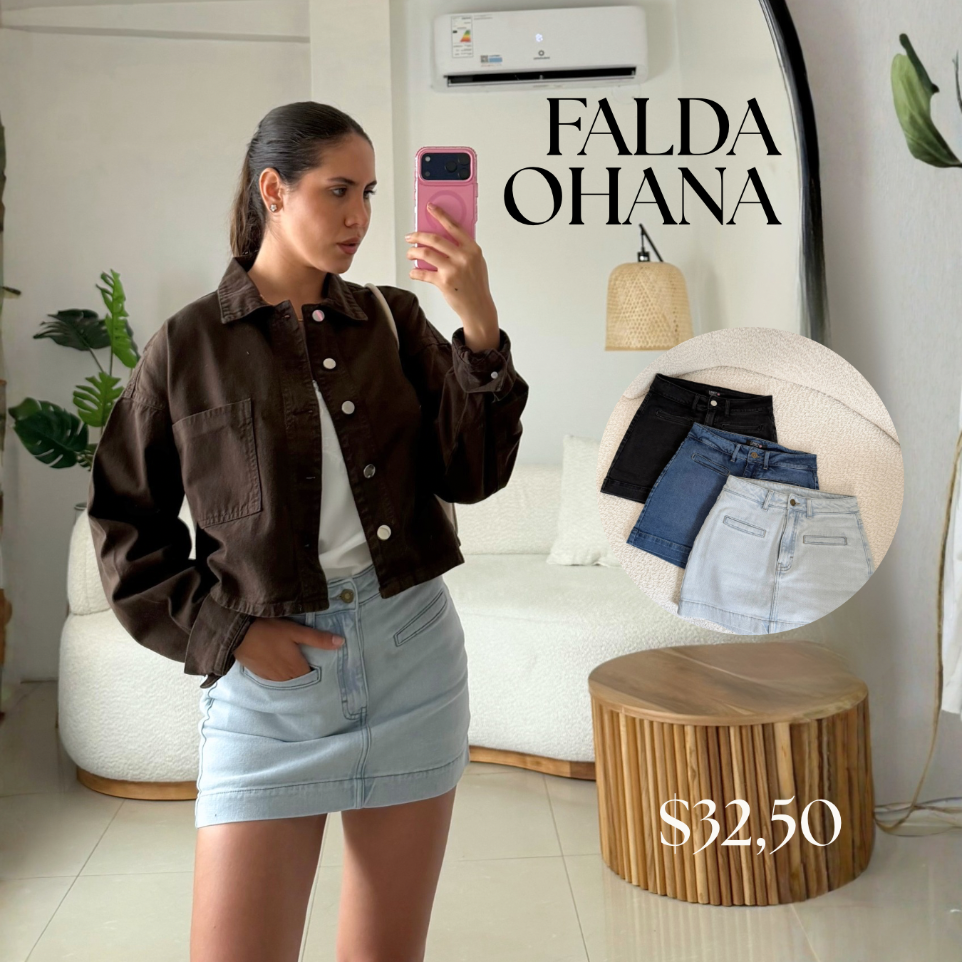 [B336.14] Falda Ohana (Azul, 8)