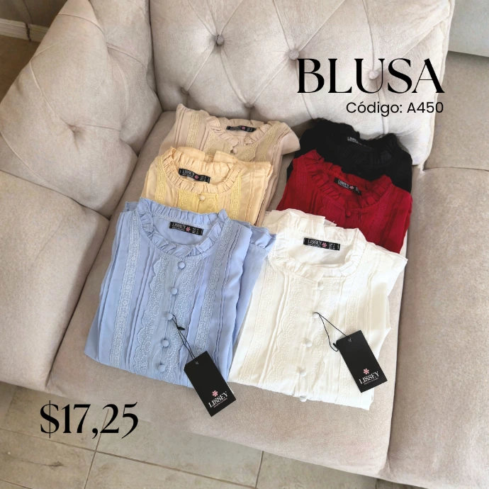 [A606.01] Blusa A450 (Blanco, S)