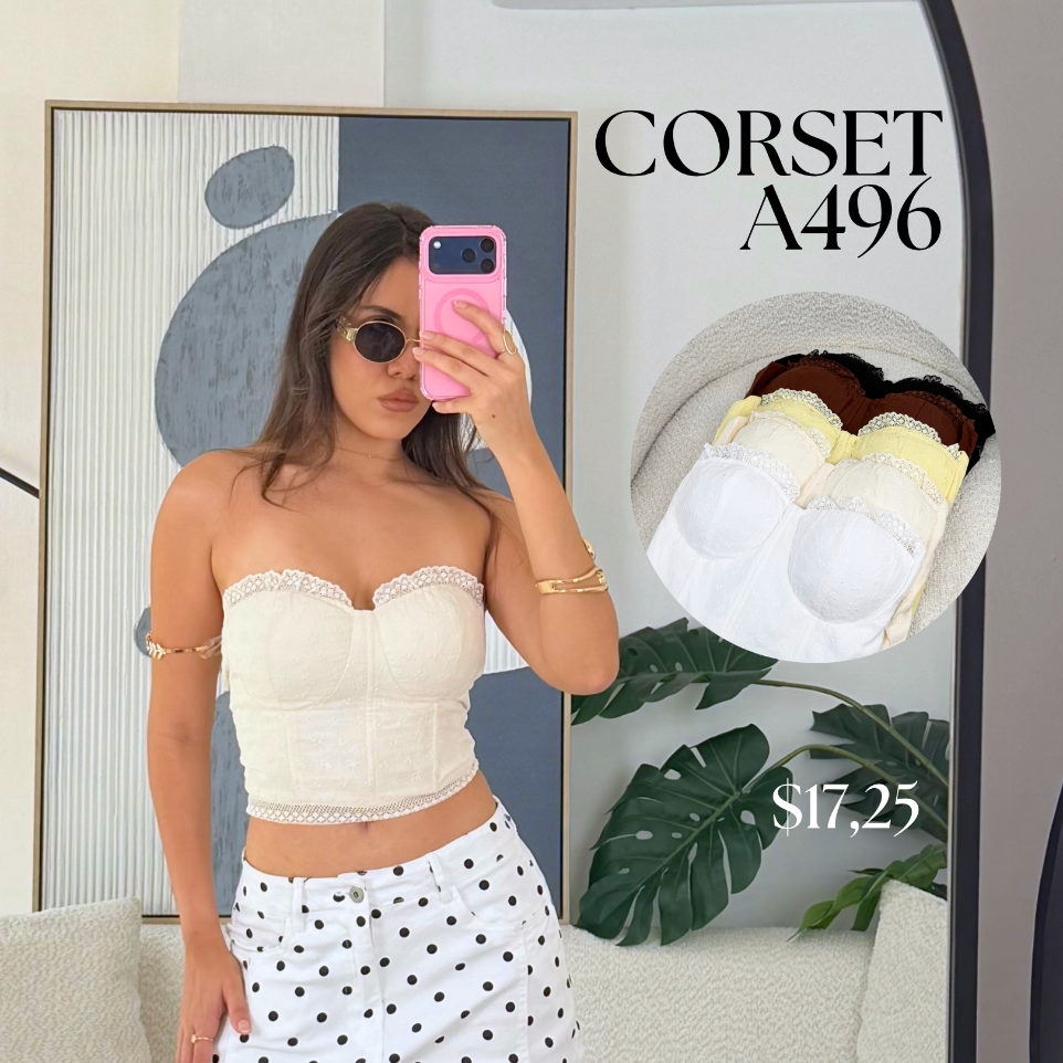 [A607.03] Corset A496 (Blanco, S)