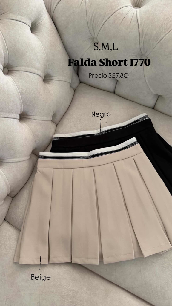 Falda short 1770