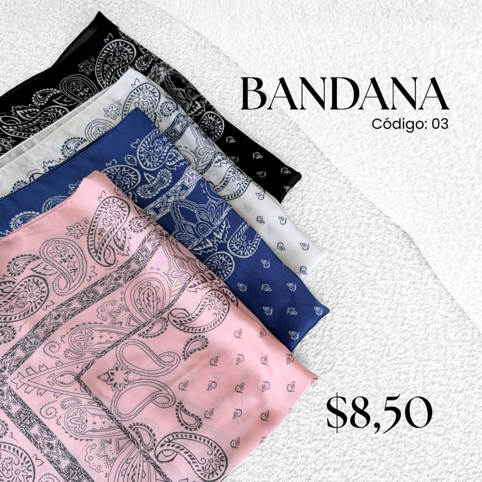 [C604.01] Bandana 03 (Rosado)