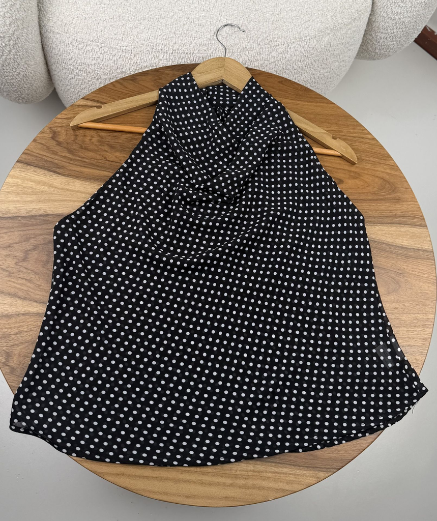 Top Halter Polka Dots