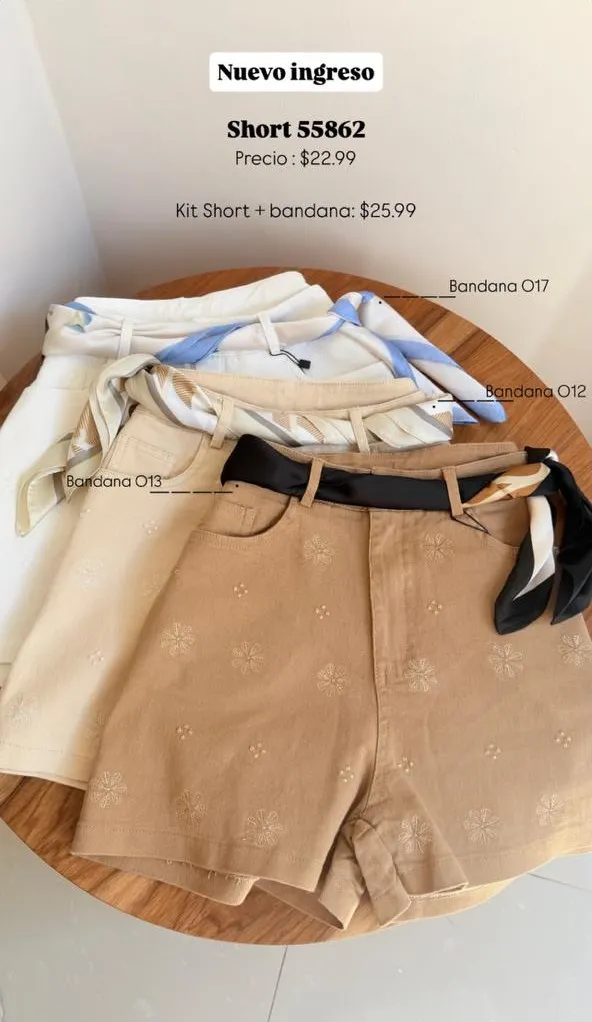 [B342.04] Short 55862 (Blanco, S)
