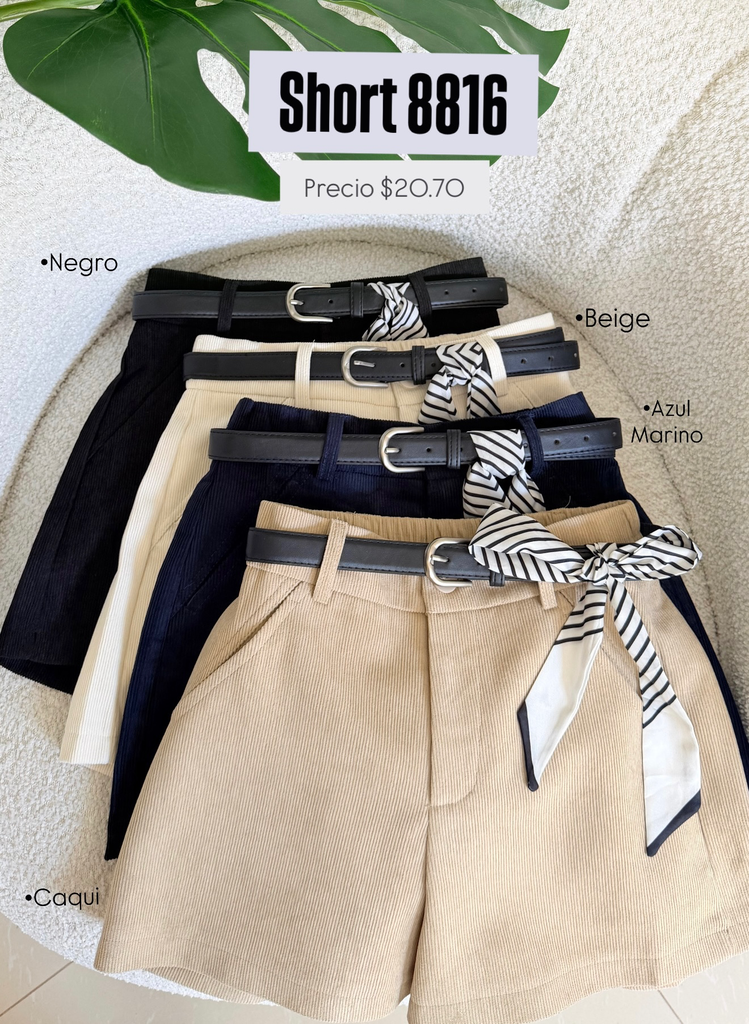 [B346.01] Short L8816 (Beige, S)