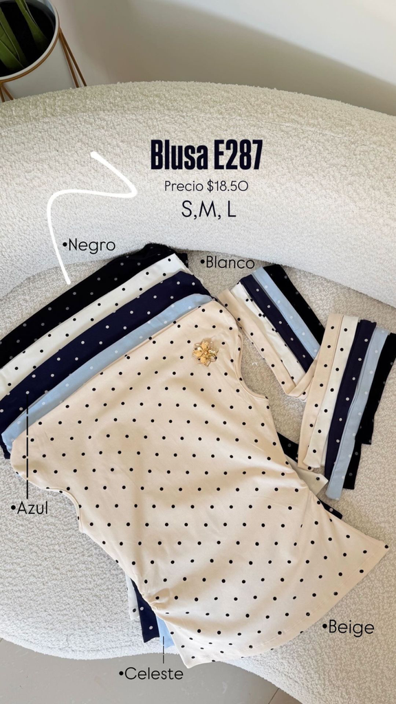 Blusa E287