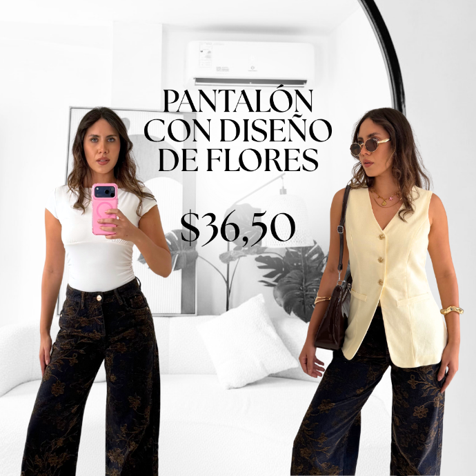 [B350.01] Pantalón con diseño flores (8)