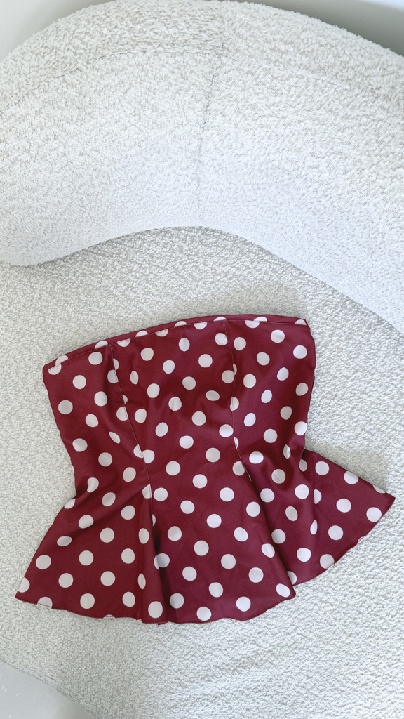 Top Polka dot