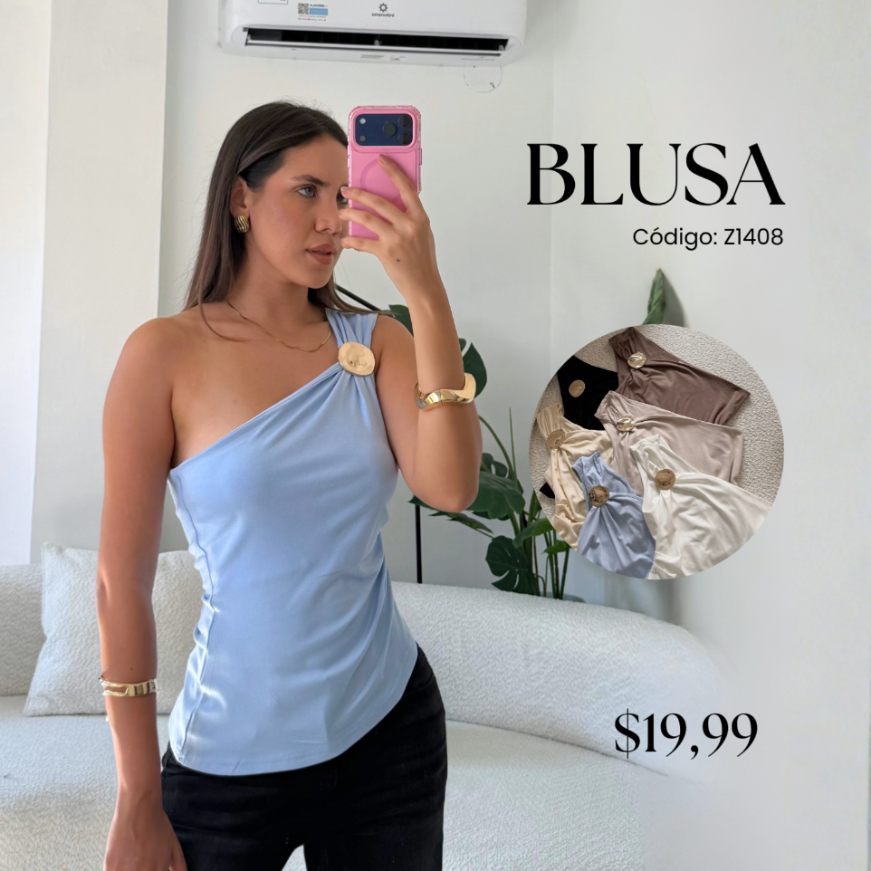 [A642.04] Blusa Z1408 (Blanco, S)