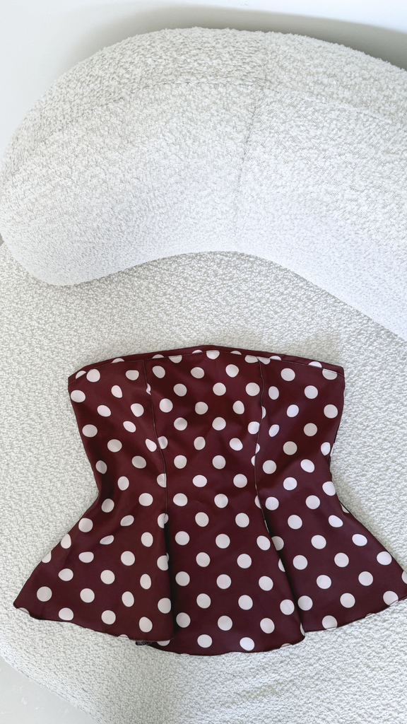 Top Polka dot