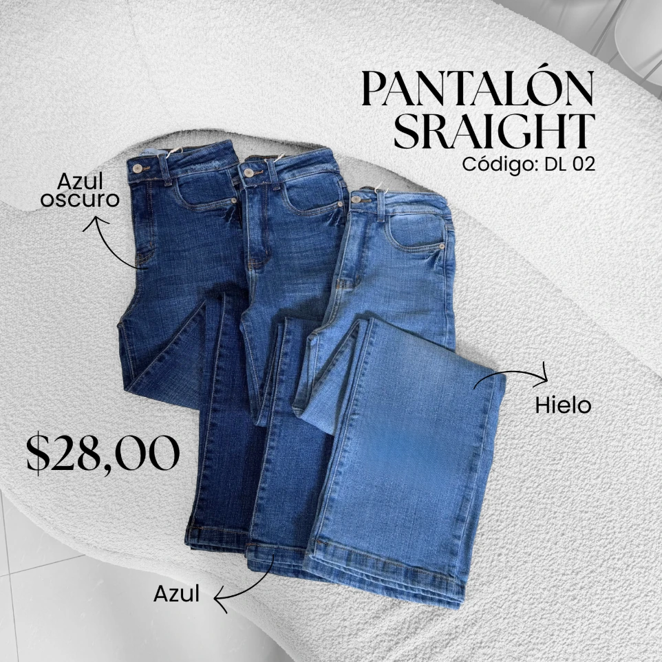 Pantalón Straight DL 02