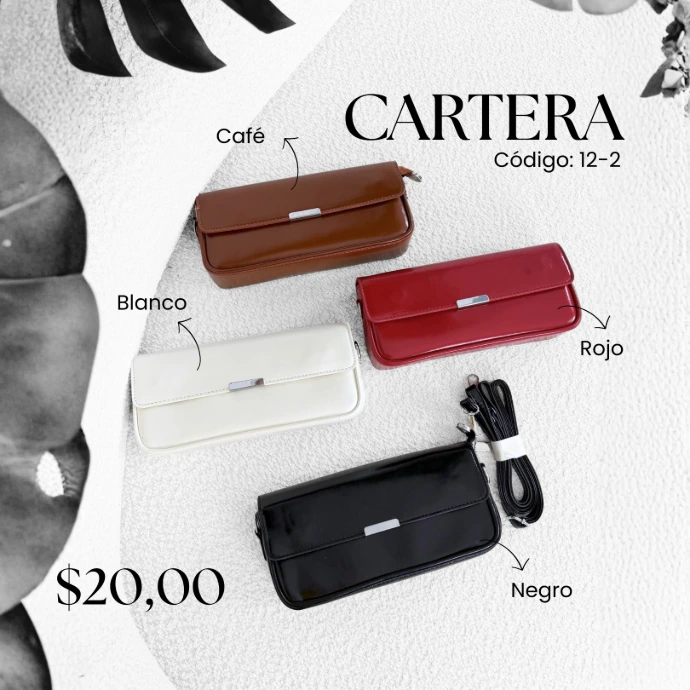 [C654.02] Cartera 12-2 (Blanco)